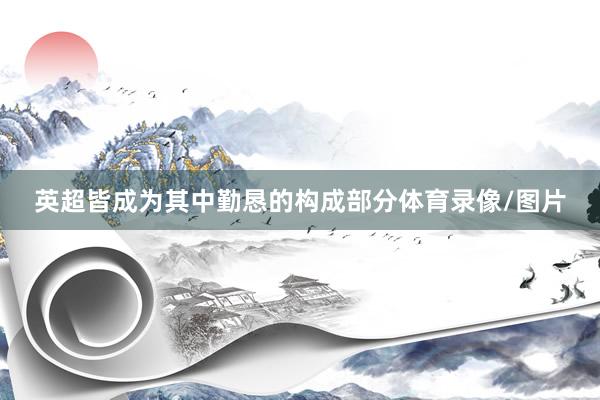 英超皆成为其中勤恳的构成部分体育录像/图片