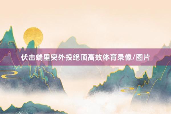 伏击端里突外投绝顶高效体育录像/图片