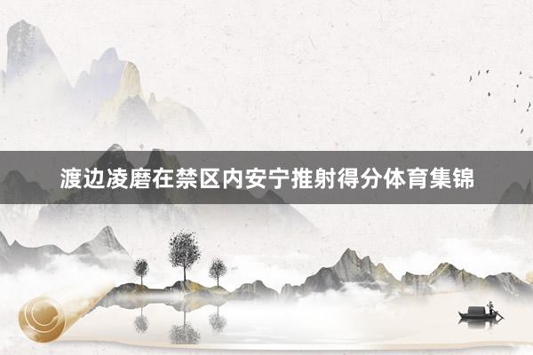 渡边凌磨在禁区内安宁推射得分体育集锦