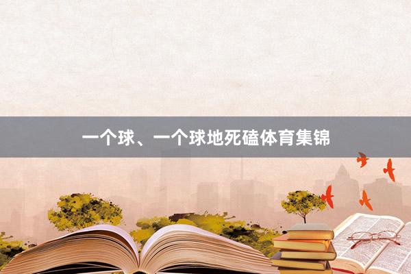 一个球、一个球地死磕体育集锦