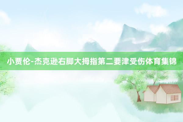 小贾伦-杰克逊右脚大拇指第二要津受伤体育集锦