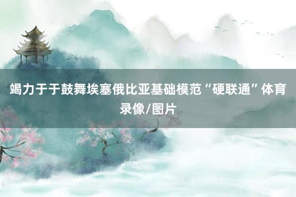 竭力于于鼓舞埃塞俄比亚基础模范“硬联通”体育录像/图片