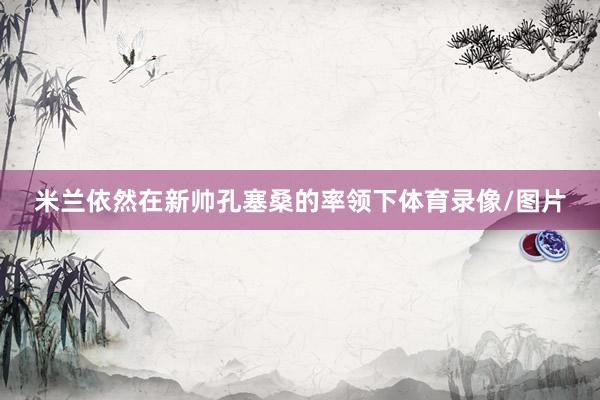 米兰依然在新帅孔塞桑的率领下体育录像/图片