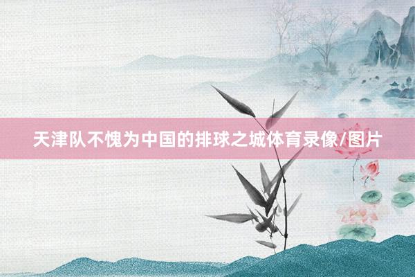 天津队不愧为中国的排球之城体育录像/图片