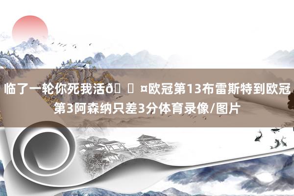 临了一轮你死我活😤欧冠第13布雷斯特到欧冠第3阿森纳只差3分体育录像/图片