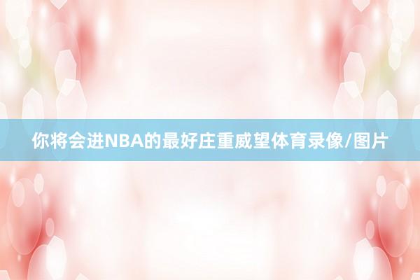 你将会进NBA的最好庄重威望体育录像/图片
